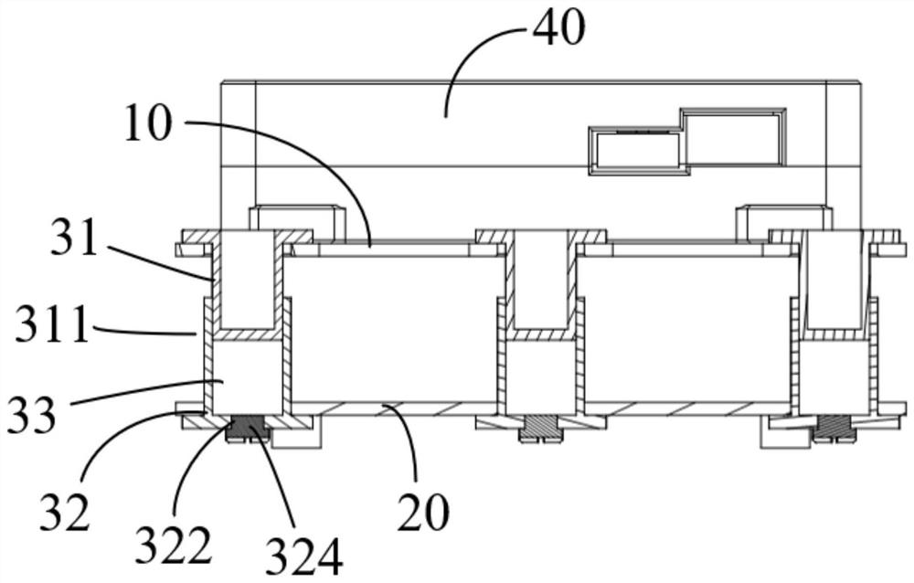 Damping platform and unmanned aerial vehicle