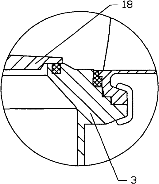 Tank deck protecting device and air pressure protecting system thereof