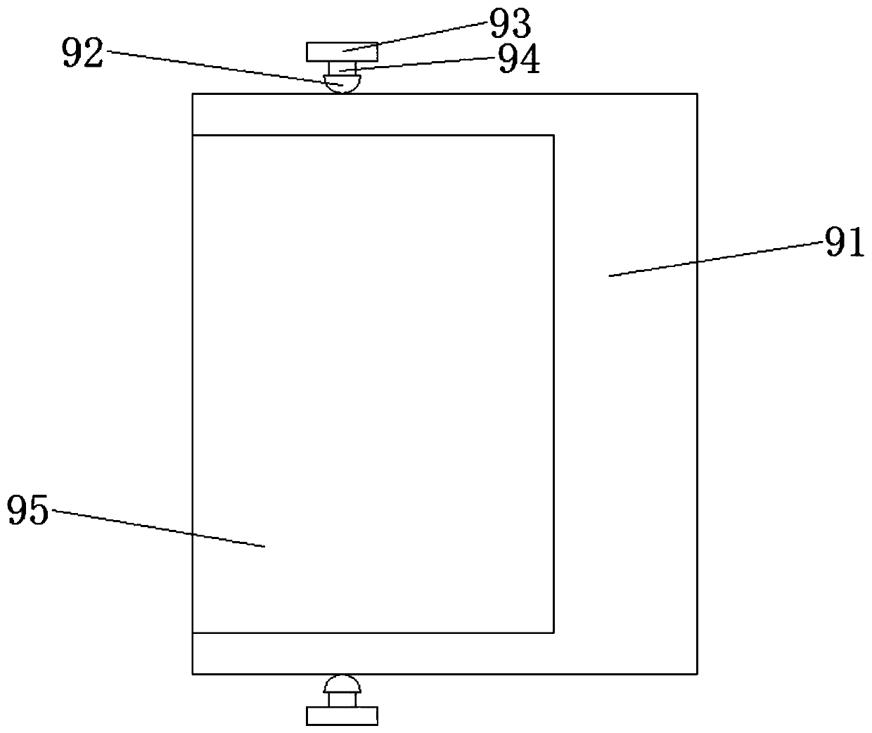 Double-sided cleaning device for veterinary equipment