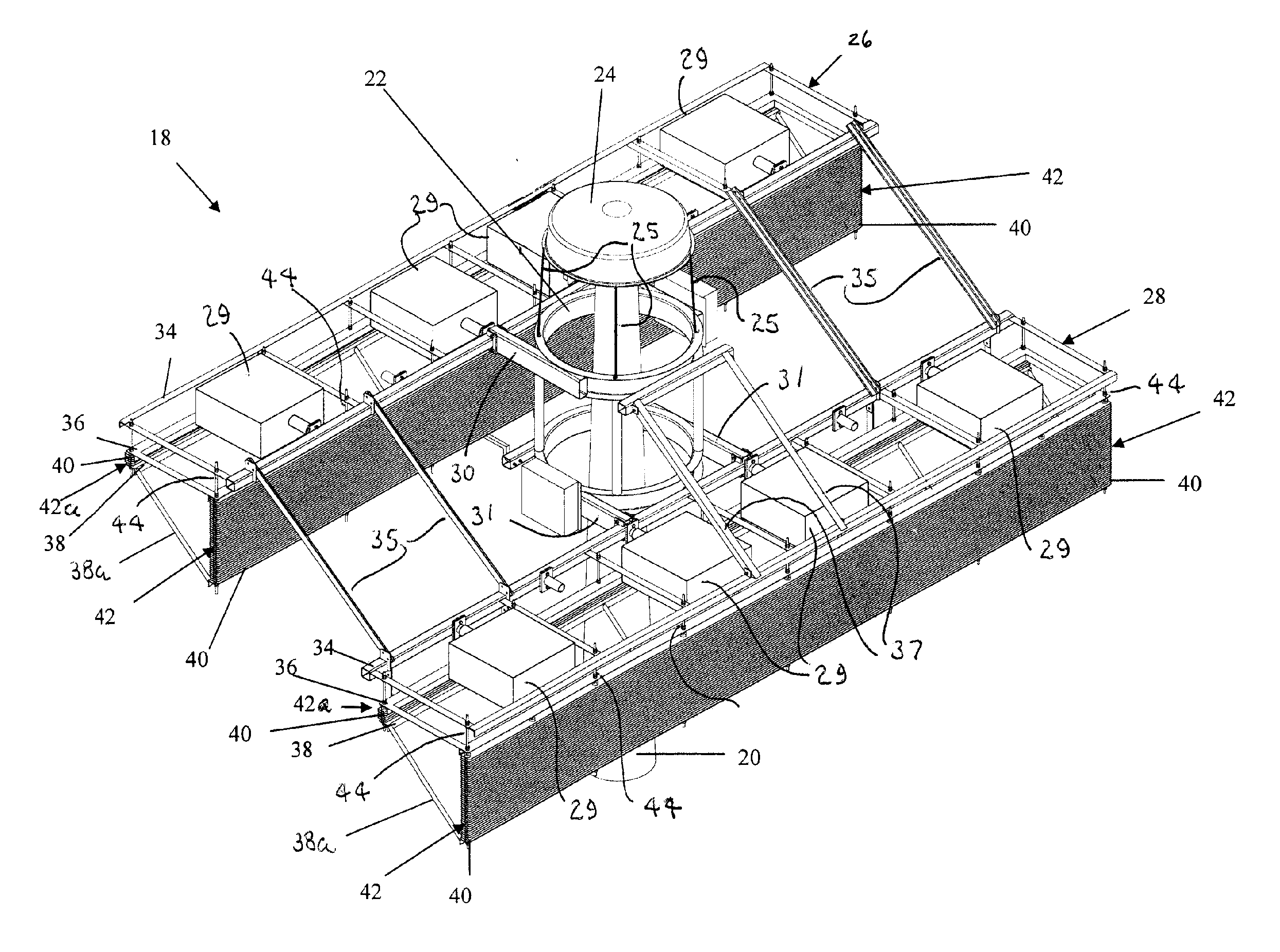 Large area lighting system