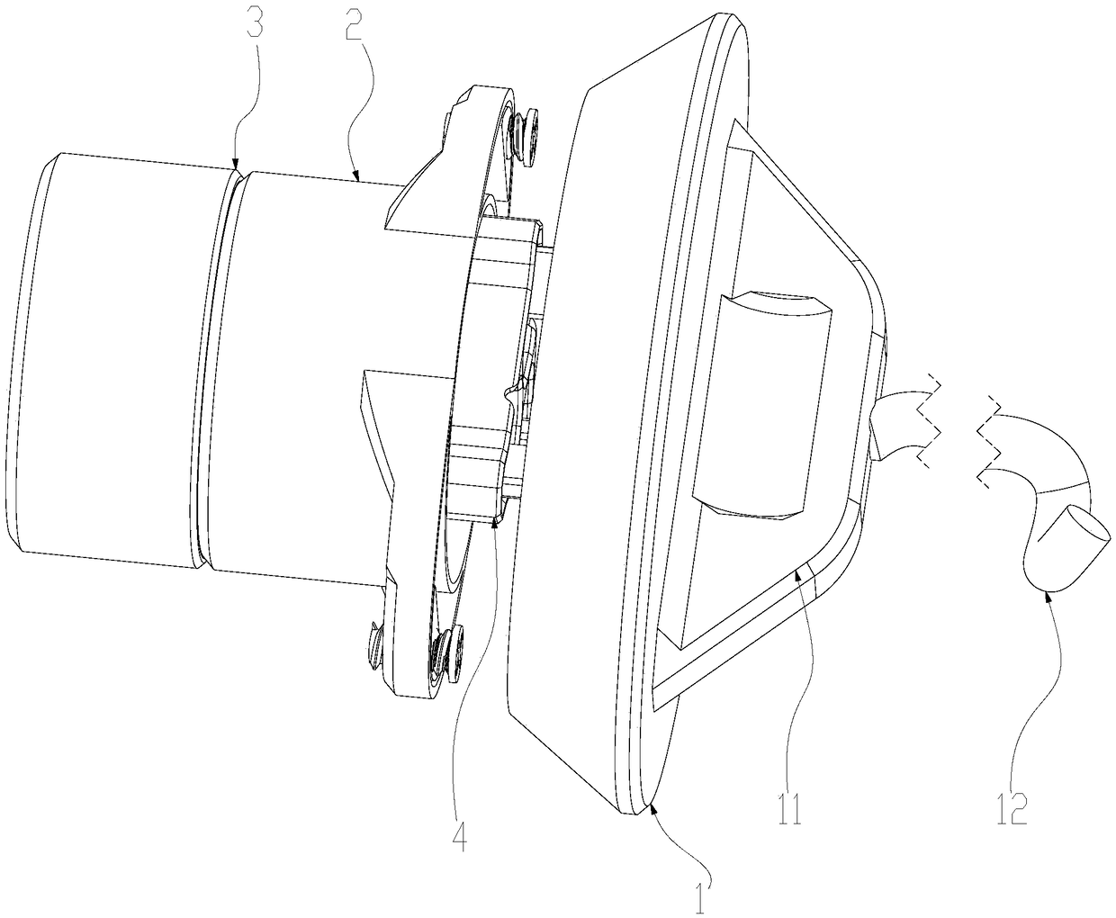 Waterproof coupling device