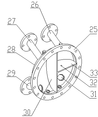 Heat exchanger with convertible flow path and application method thereof