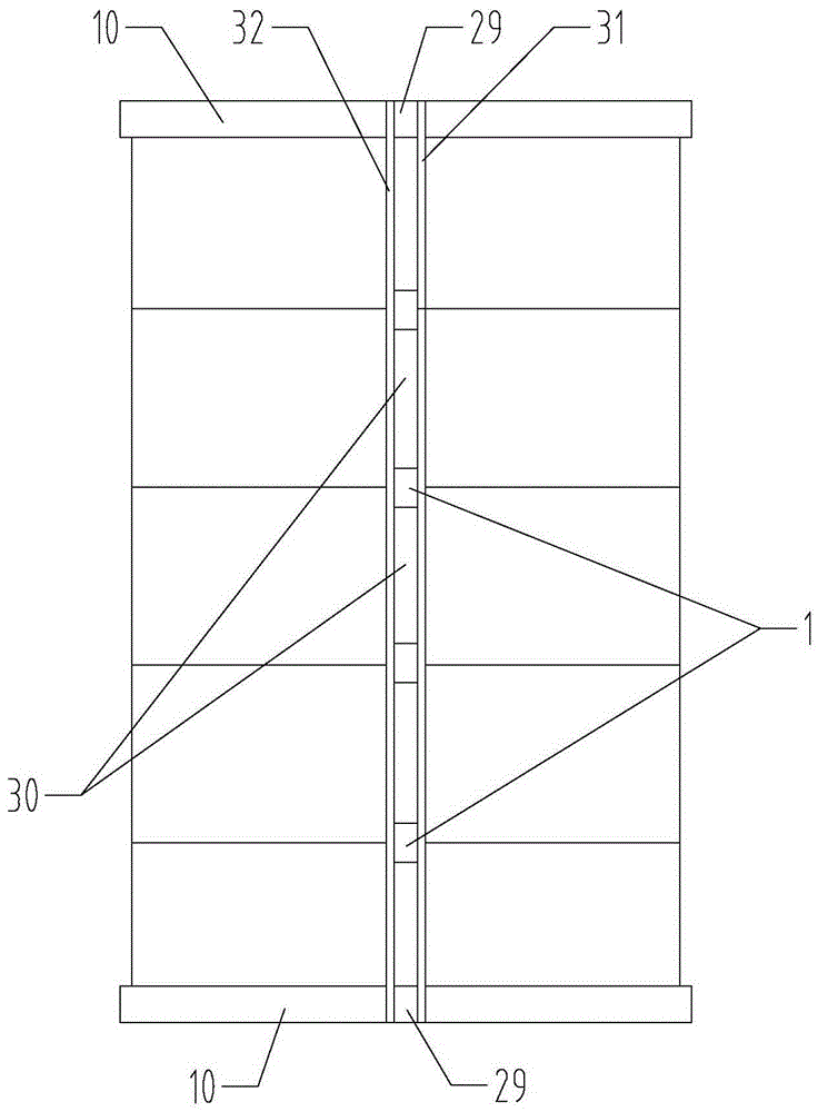 Pressing plate type greenhouse framework and light and stable solar greenhouse