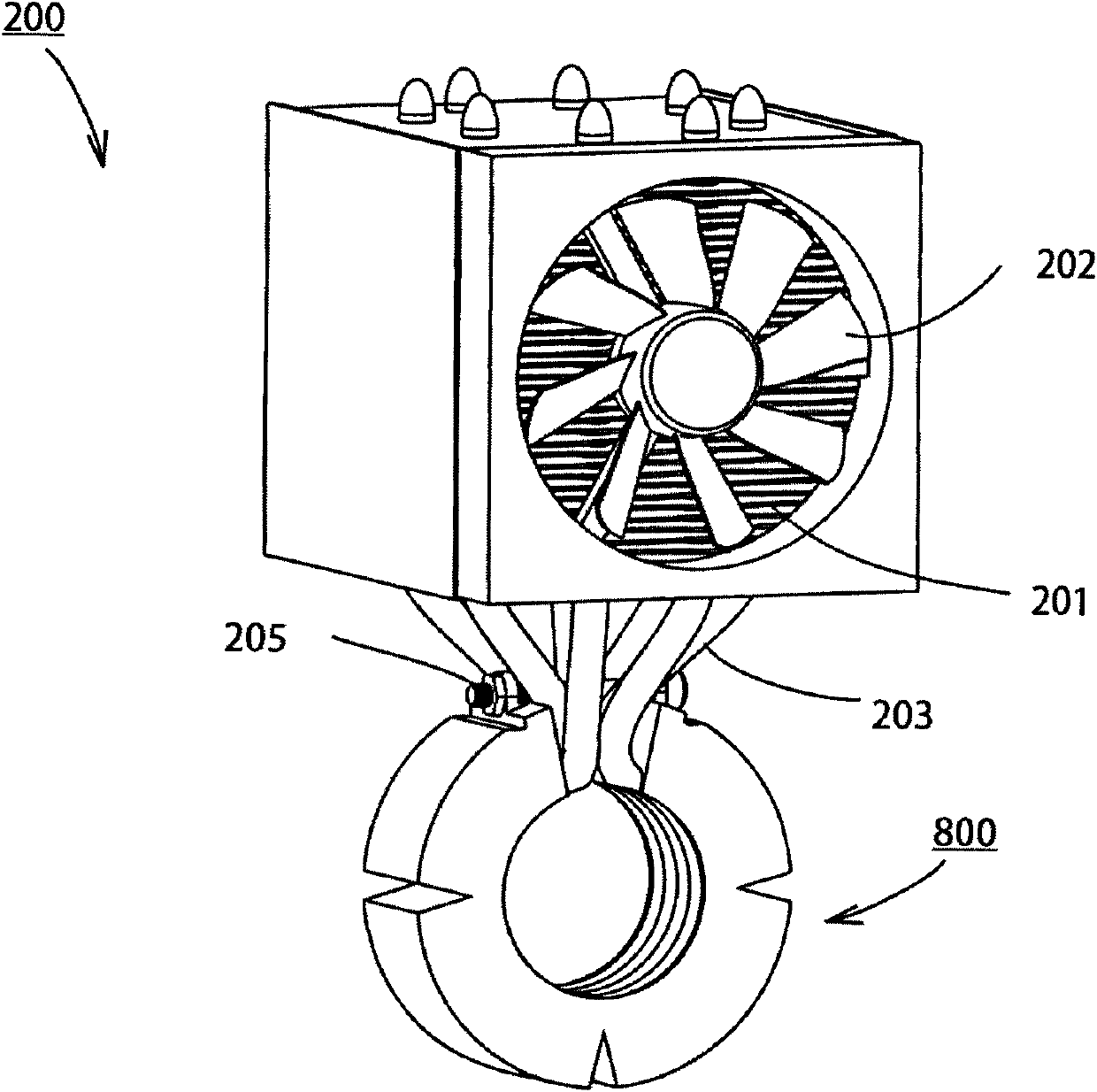 Wine cabinet adopting Sterling refrigerating machine