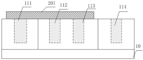 An integrated semiconductor device