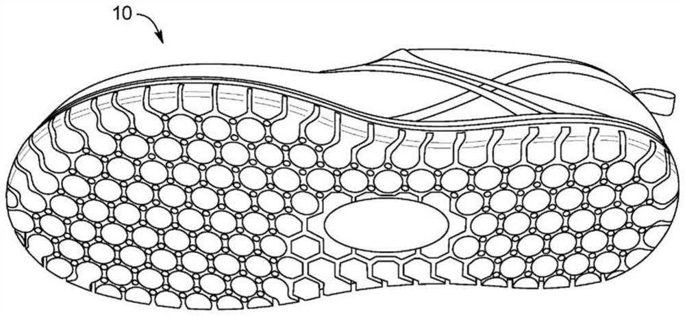 Variable reflex footwear technology