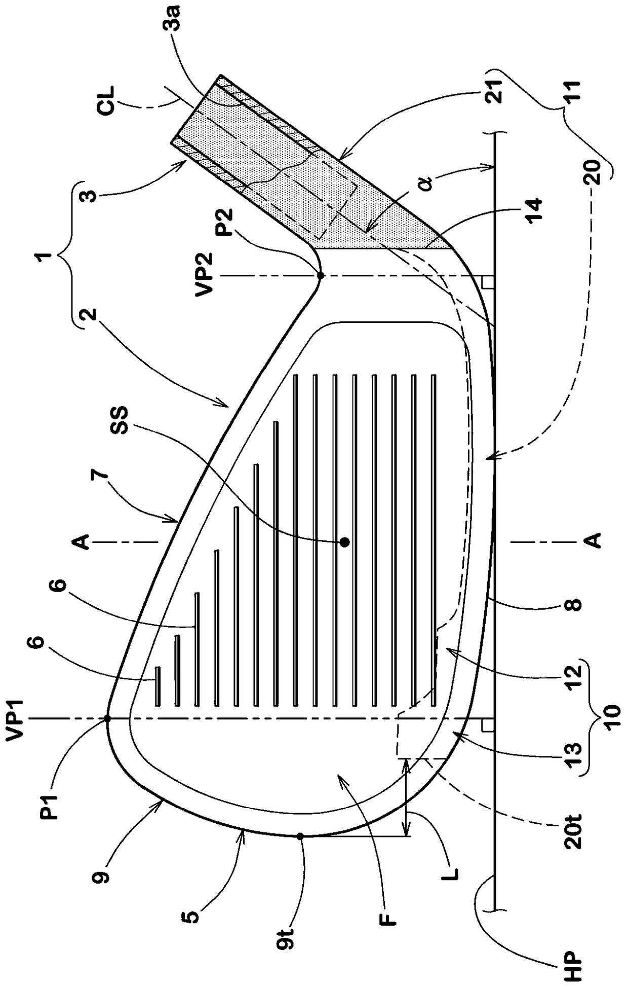 iron golf club head