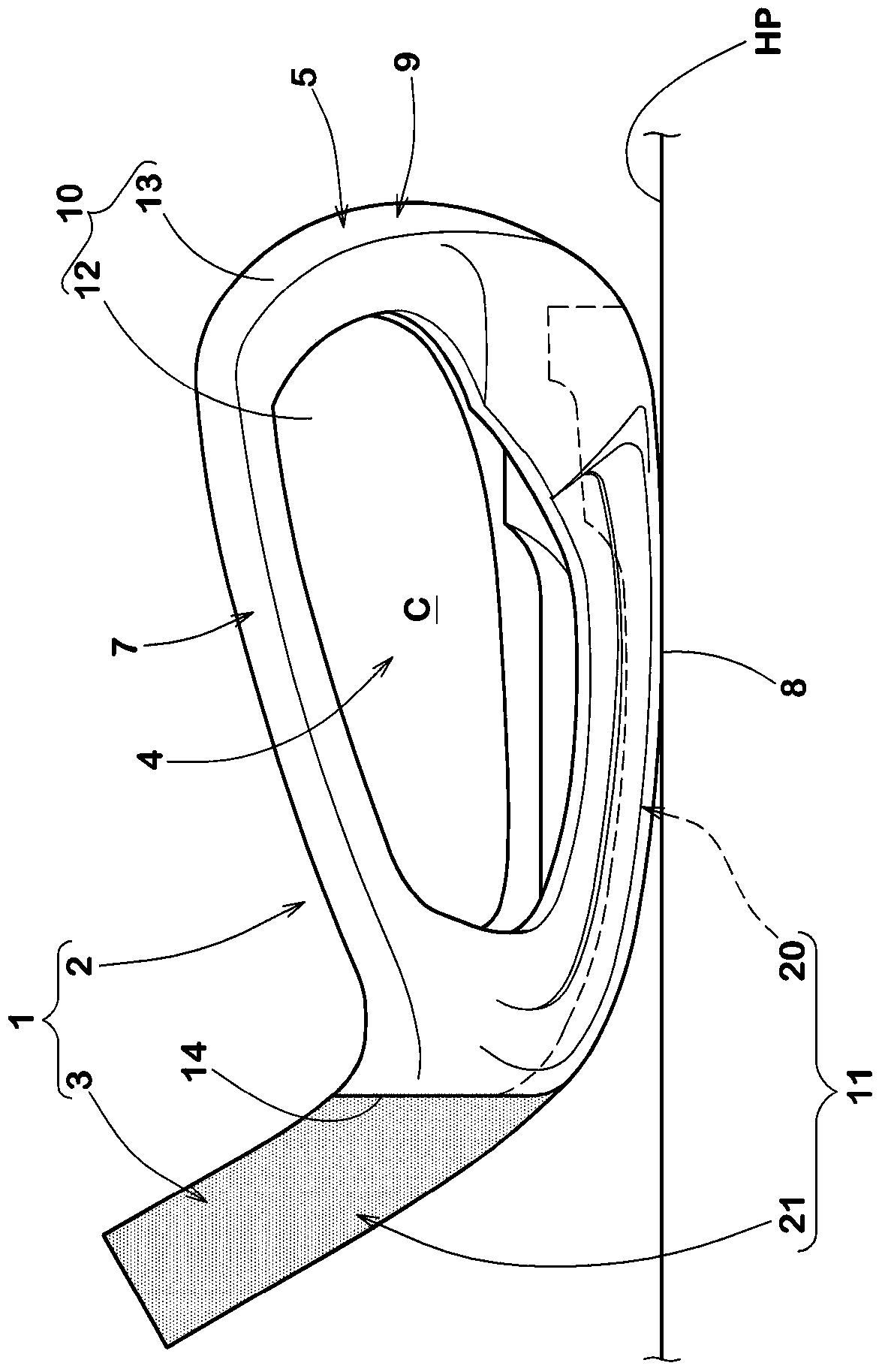 iron golf club head