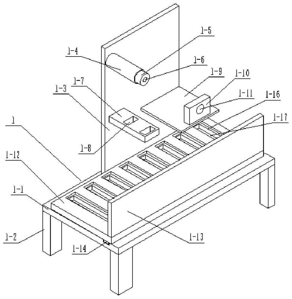 A device for punching holes at a specified depth on a rubber product production line