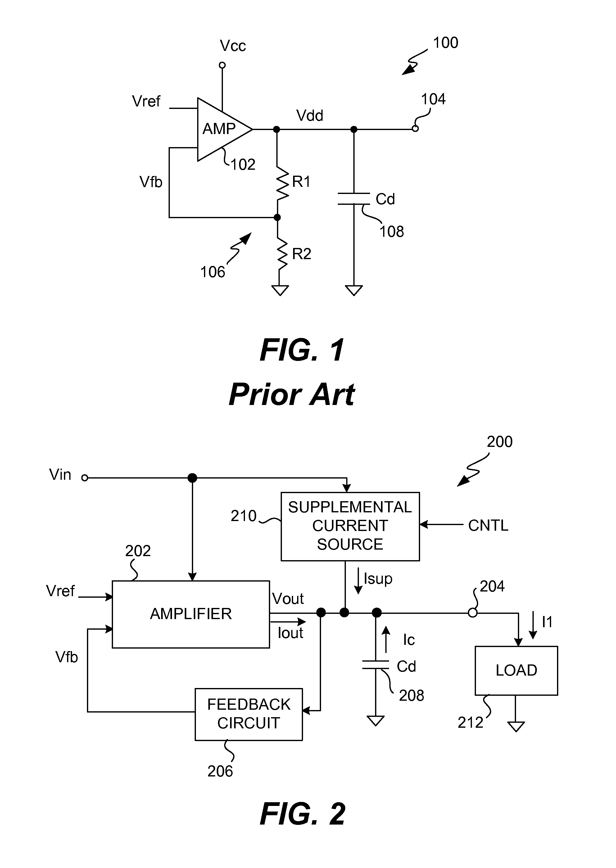 Voltage regulation with active supplemental current for output stabilization