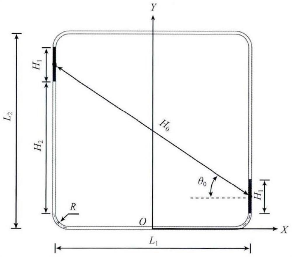 Flow determination method, device and server for natural circulation loop