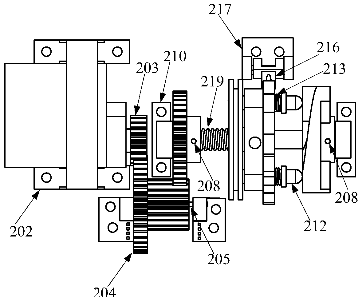 Jumping robot with controllable energy storage capacity and jumping angle