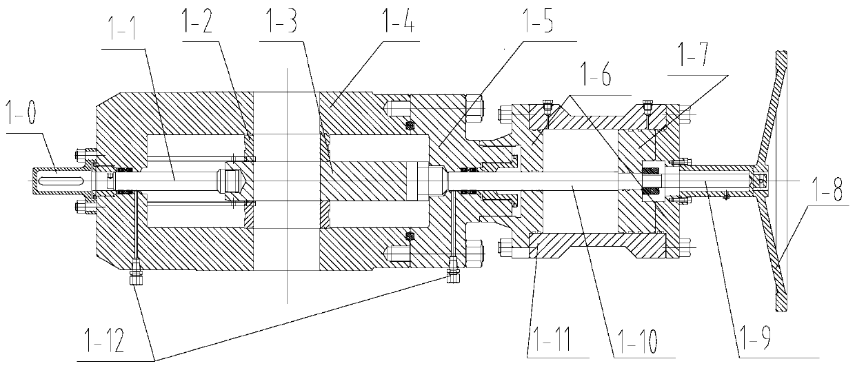 Combined pressure well mouth device for under-pressure fracture