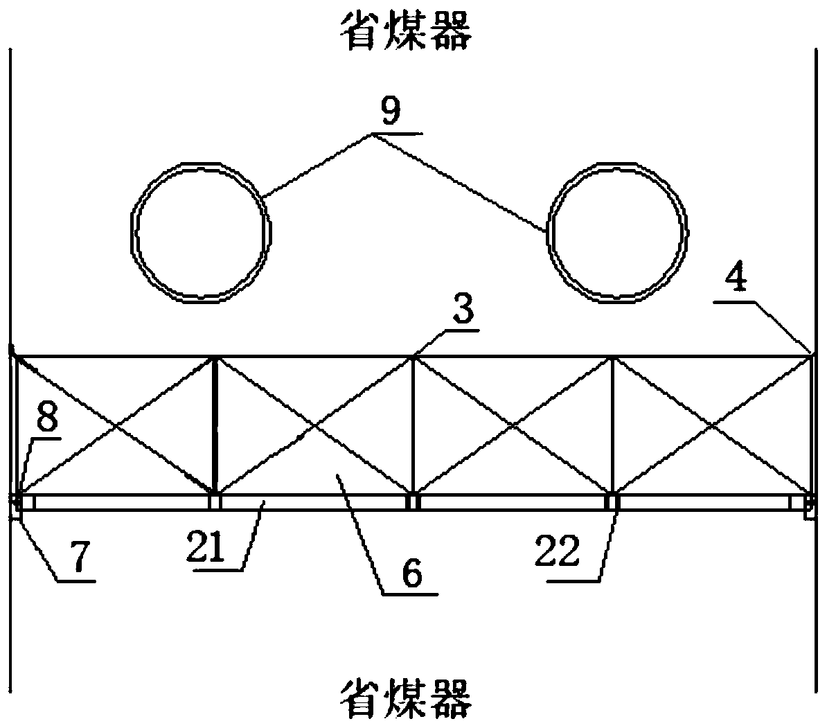 Normal-temperature SCR denitration device and process for improving denitration efficiency of boiler