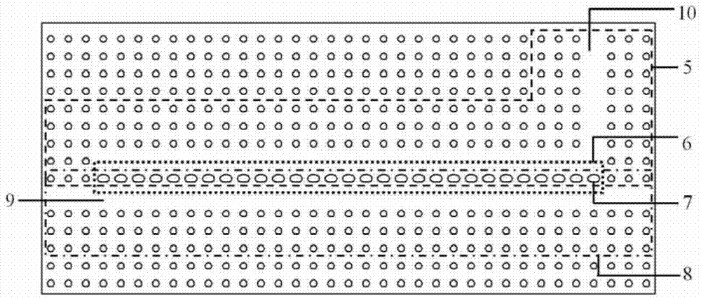 Method of manufacturing directional coupler of photonic crystal