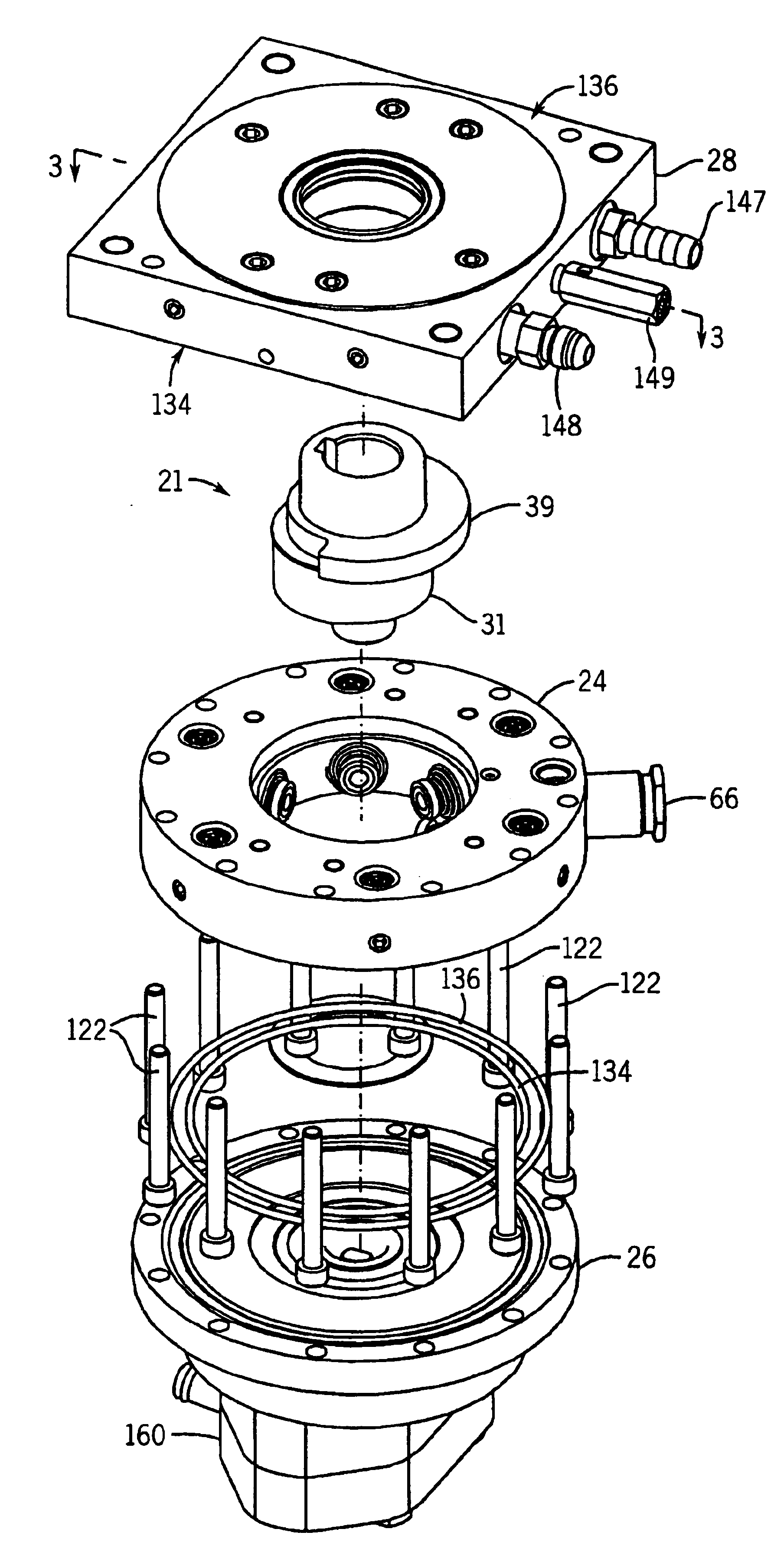 Radial piston pump