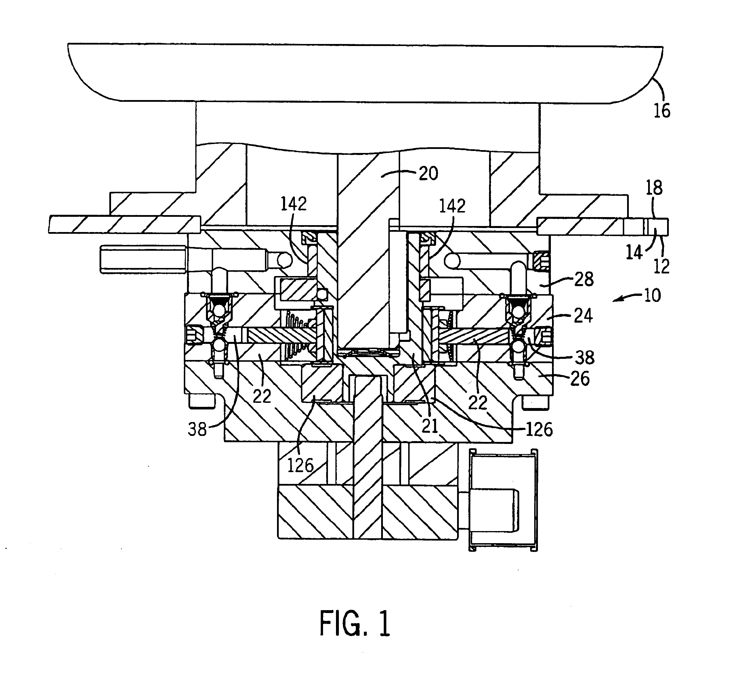 Radial piston pump