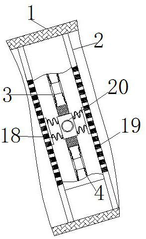 A nursing device for cancer pain caused by malignant blood tumors in the elderly