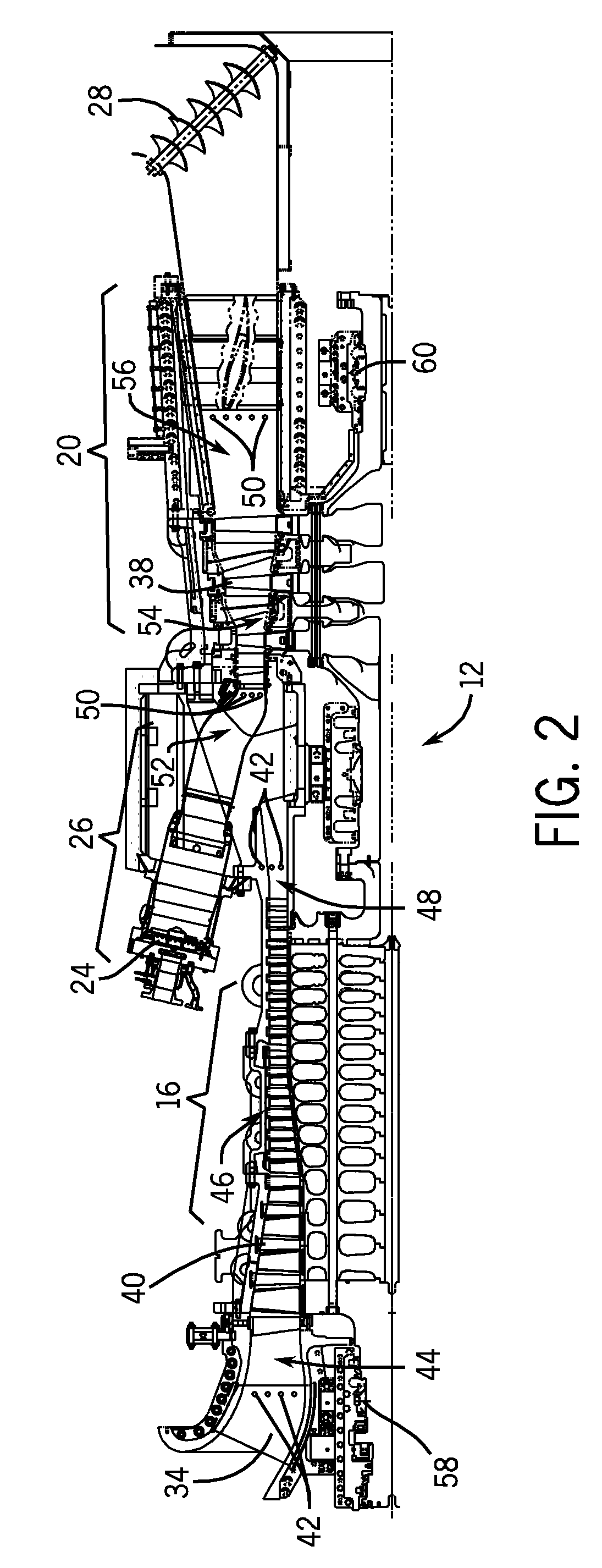 Multi-stage compressor fault detection and protection