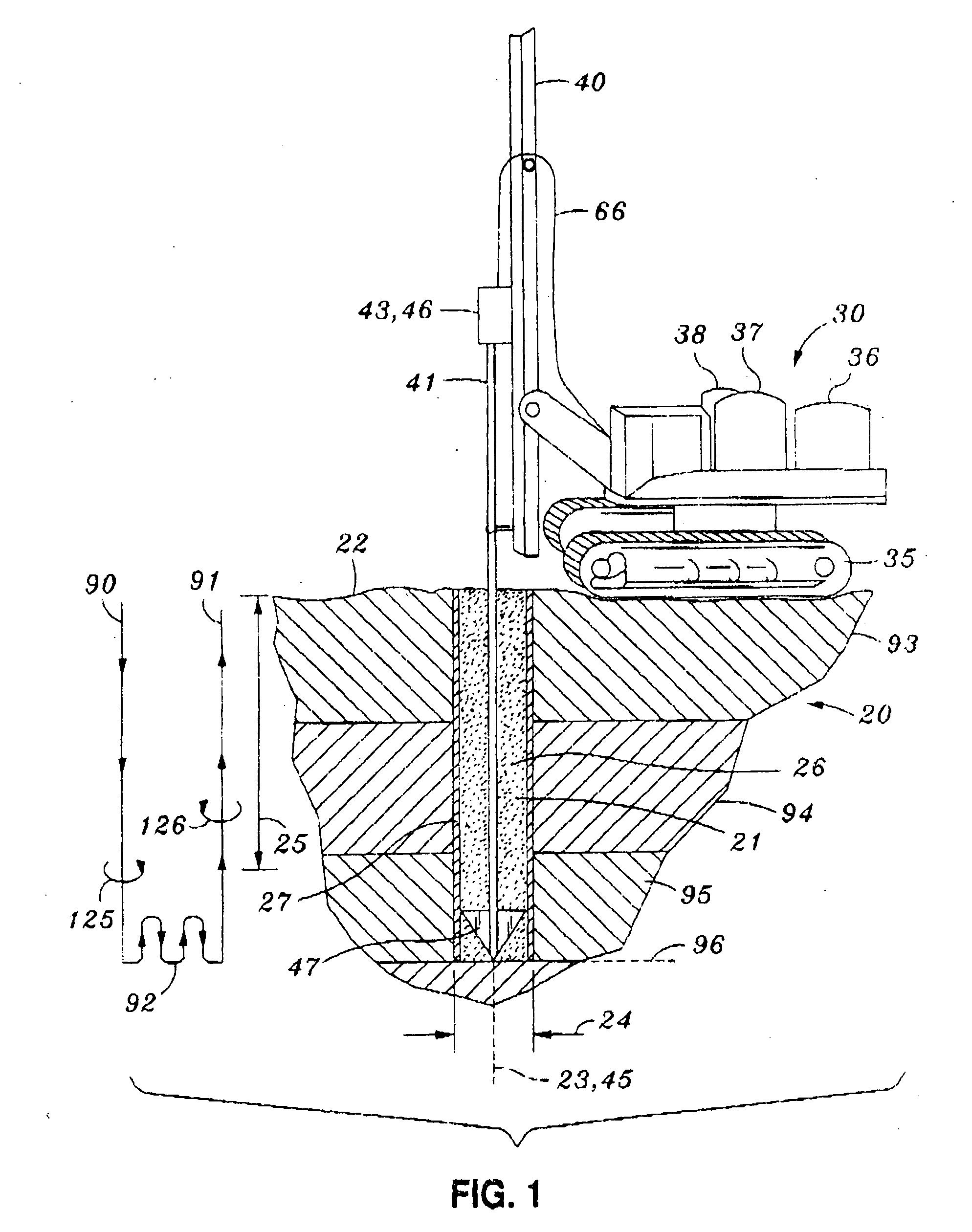 In-situ pilings with consistent properties from top to bottom and minimal voids