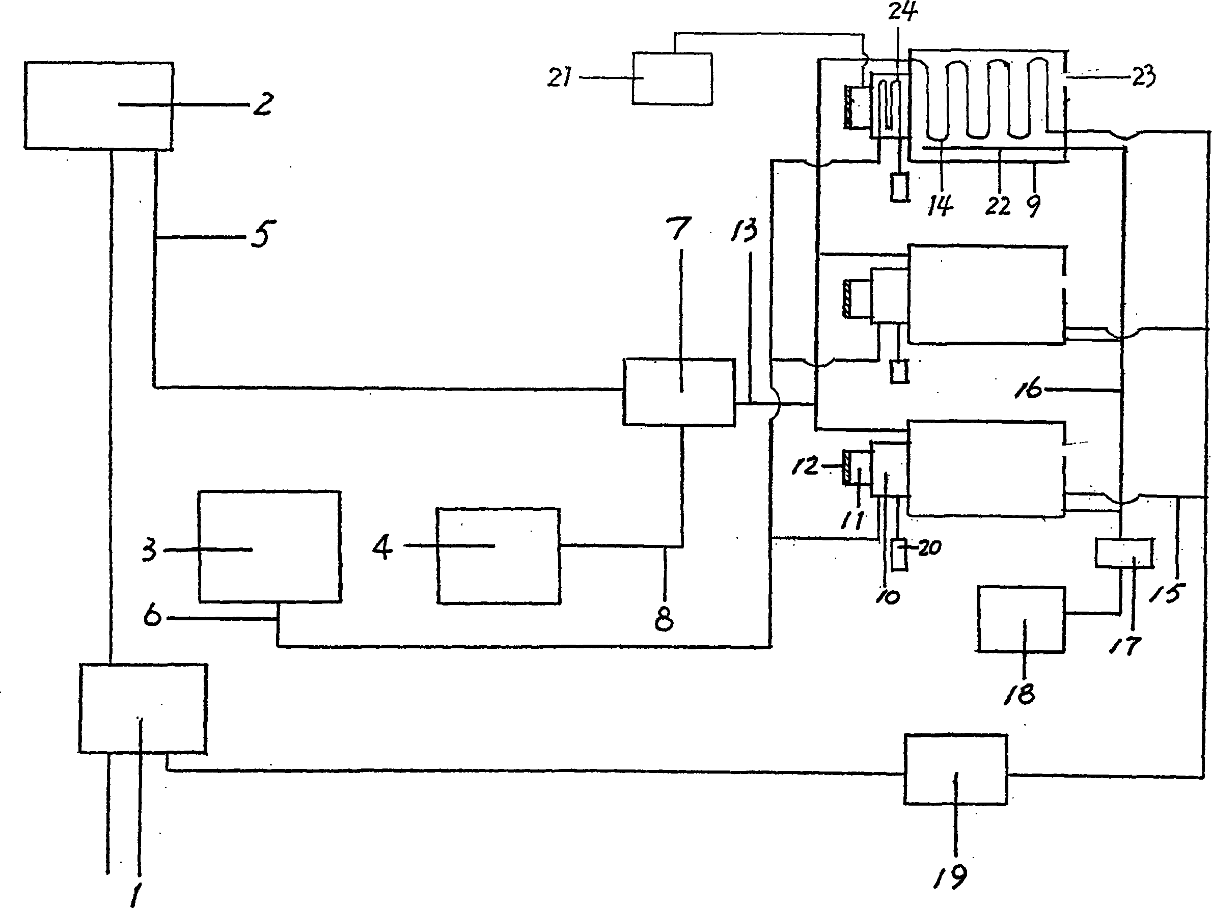 Pure water producing apparatus