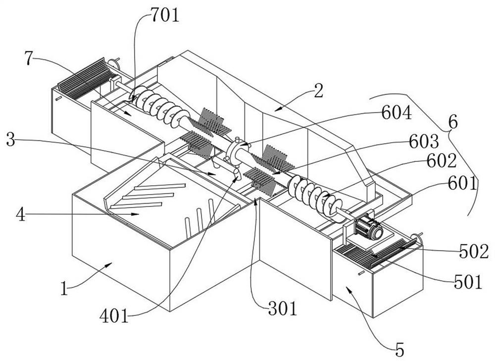 Waste wool processing and recycling device for garment production