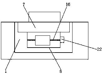 Hardware industry lateral tapping device and detecting method