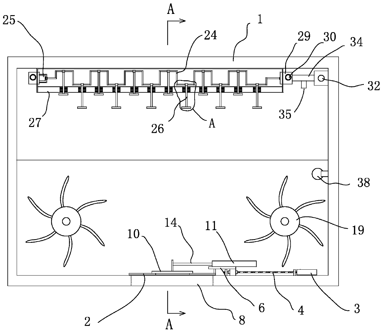 Intelligent train box bucket unloading method