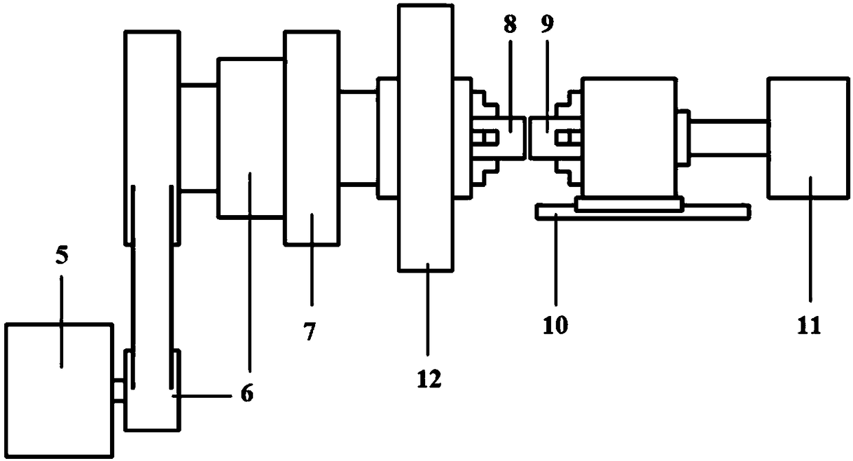 Axial friction welding process method of high-nitrogen austenitic stainless steel and non-magnetic drill collar