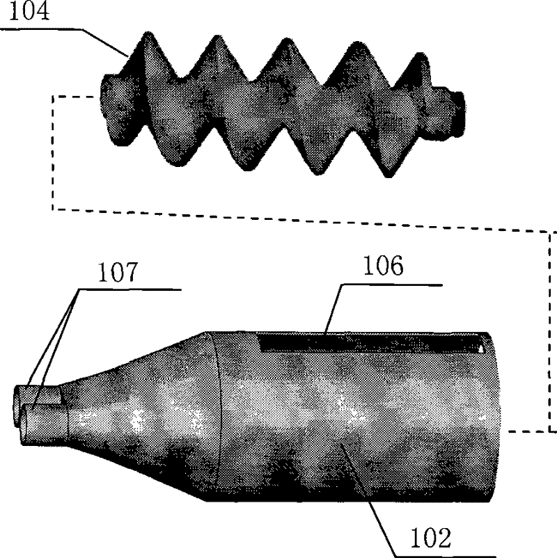 Method for automatic collocation and placement of material to be stringed, device, stringing mechanism and stick mechanism