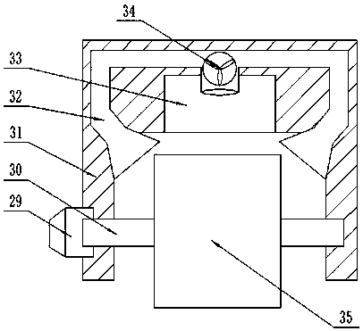 Shaft repair device under complex stress conditions