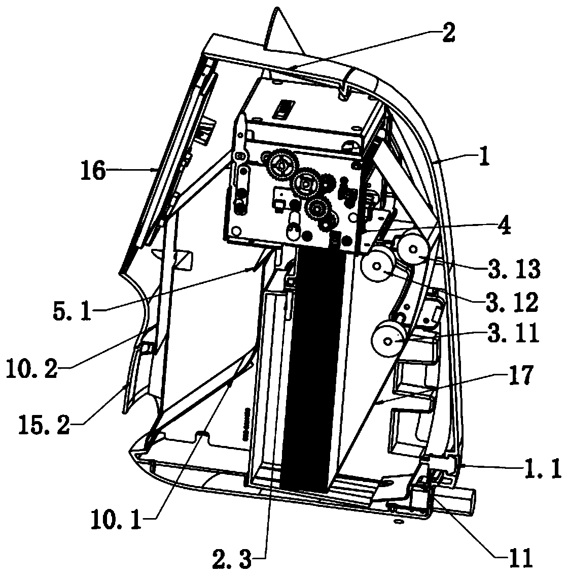 Self-service instant ticket vending machine