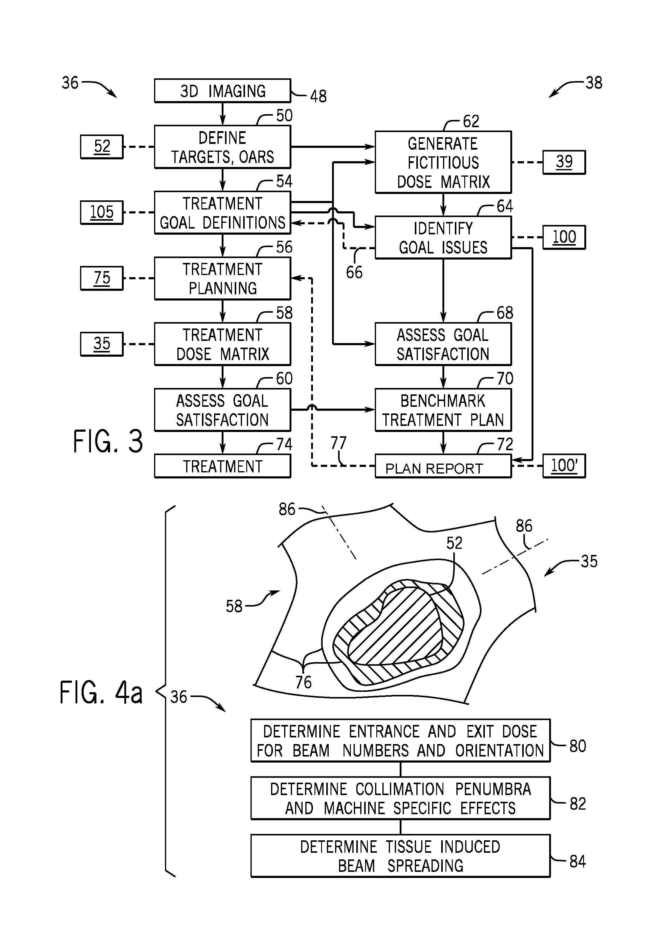 Benchmark system for radiation therapy planning