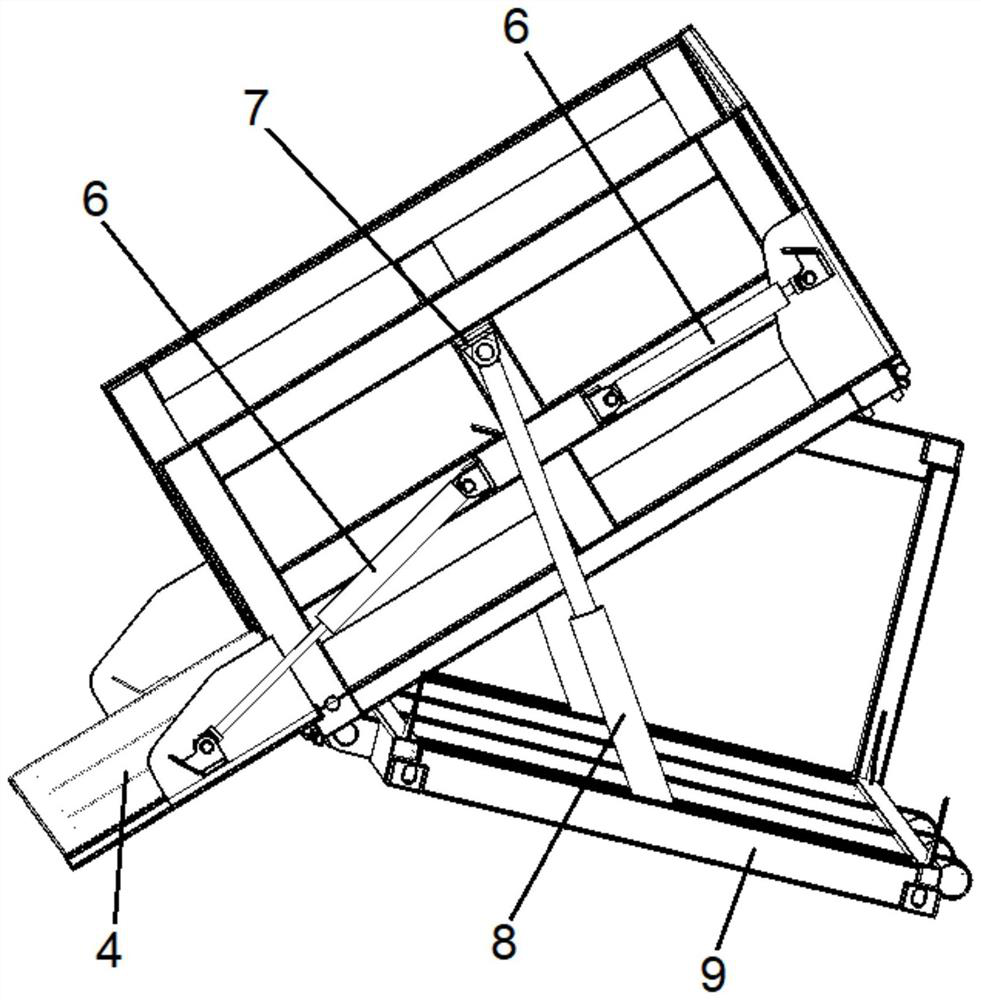 Railway side dumper