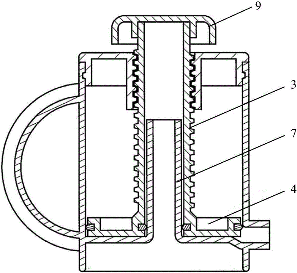 Stirring cup