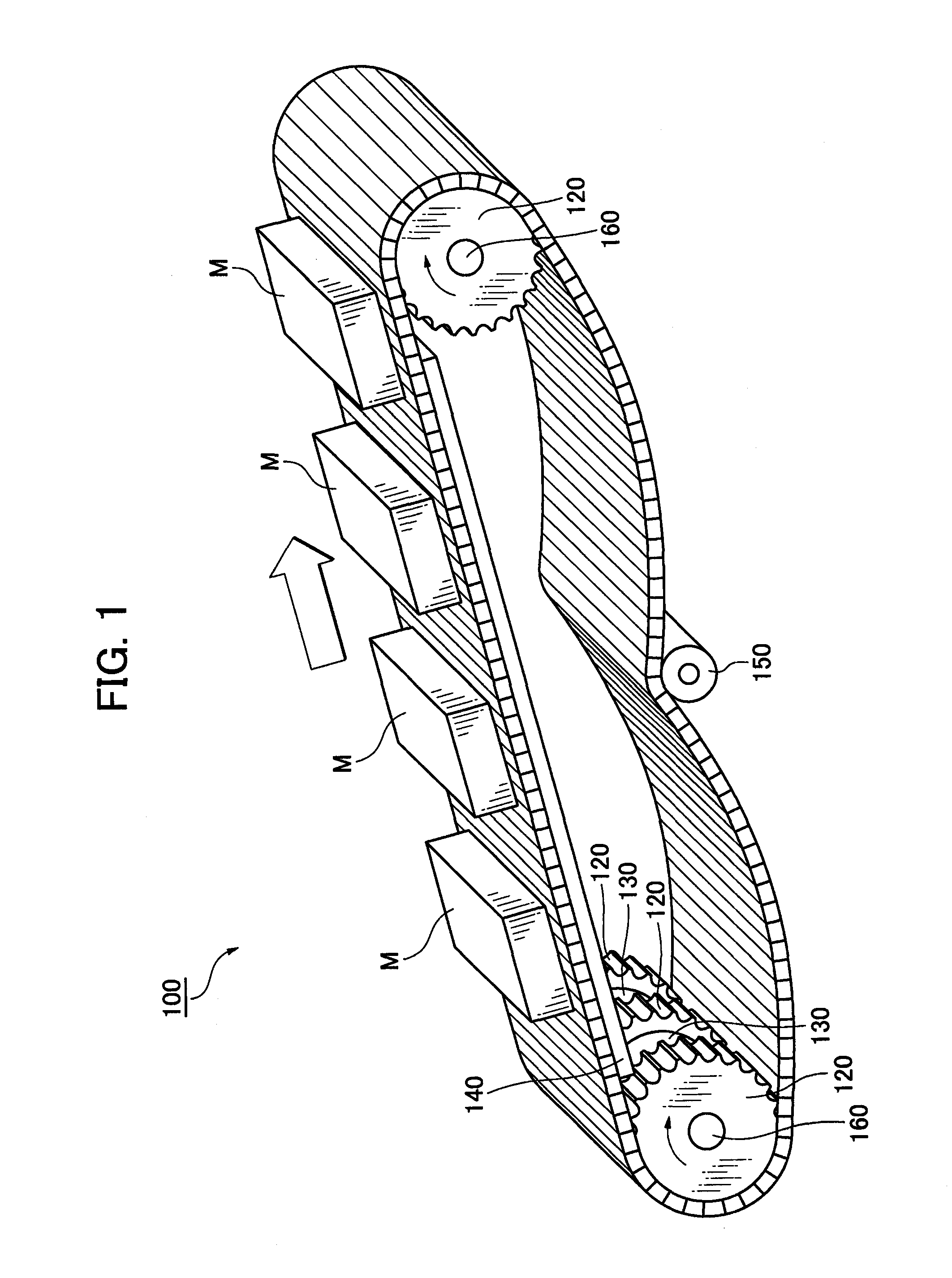 Chain conveyor system