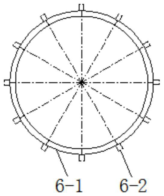 Dust falling device and method for heading face