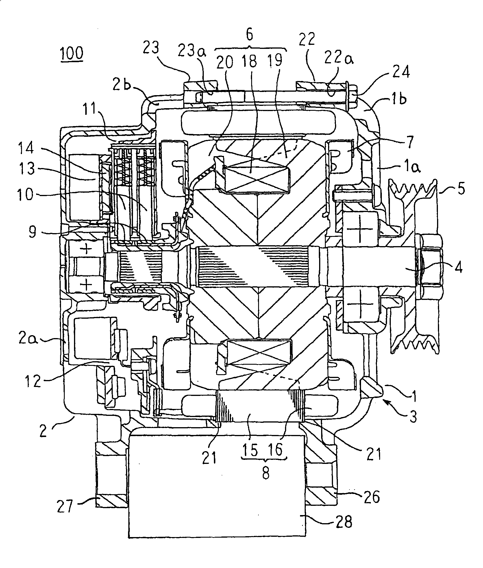 Electric rotating machine