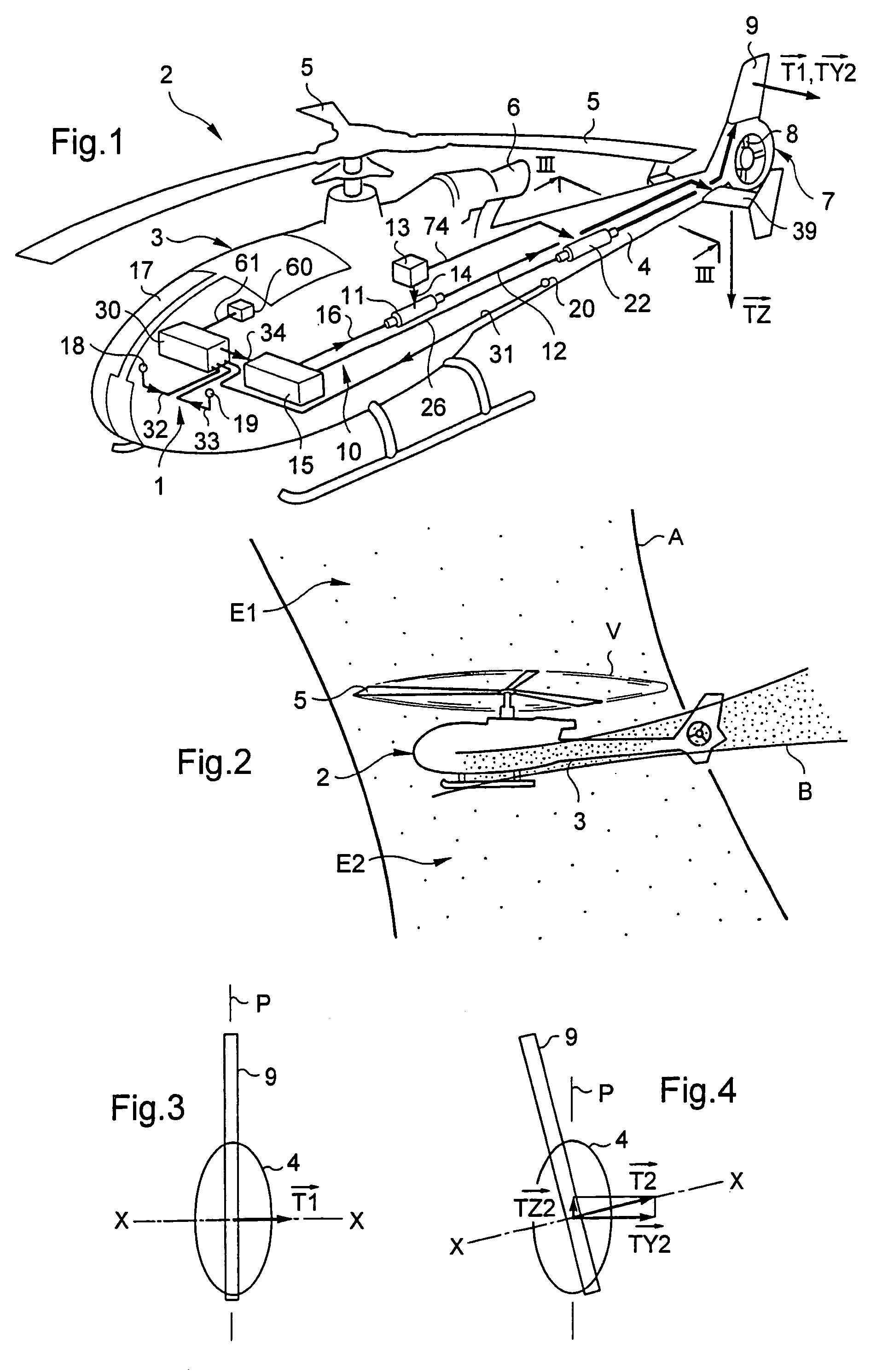 Method for using a tiltable stabilizer to reduce vibration generated on the fuselage of a helicopter