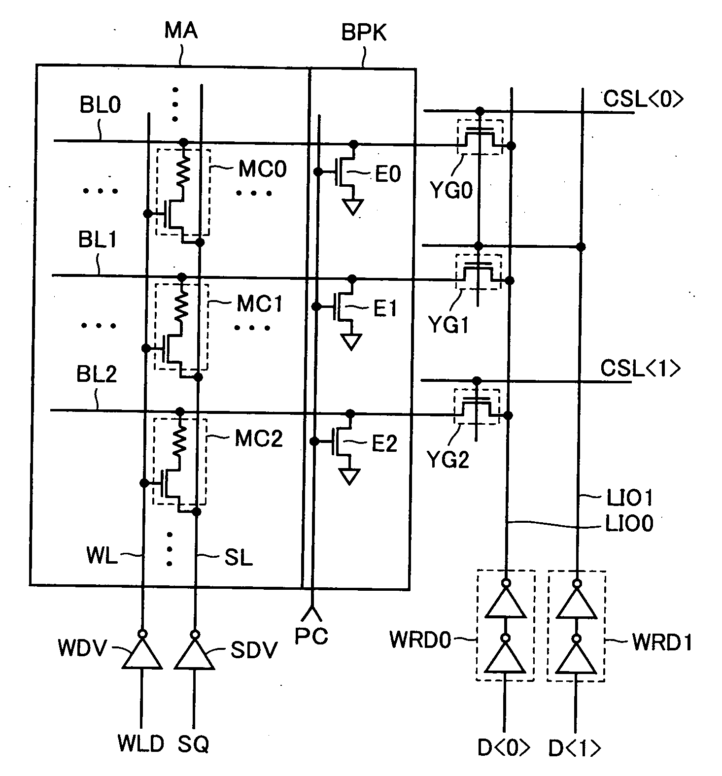 Nonvolatile semiconductor memory device