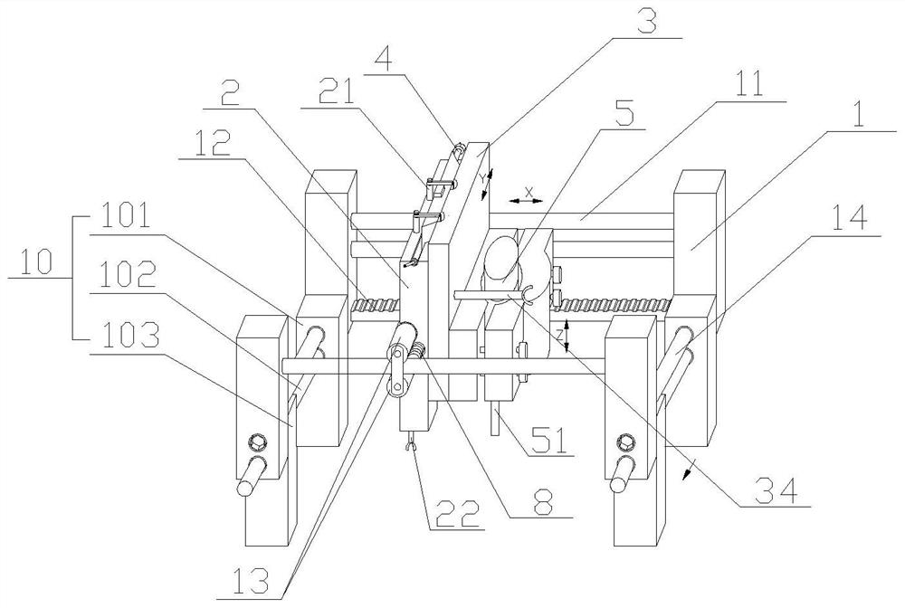 Adjustable door and window profile cutting and grooving equipment