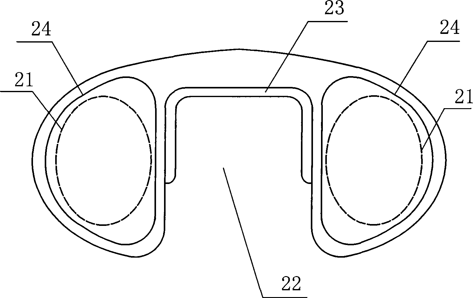 Artificial knee joint replacement prosthesis capable of reserving or rebuilding anterior cruciate ligament