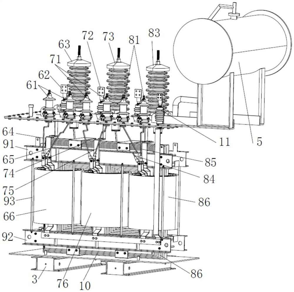 Integrated photovoltaic prefabricated substation