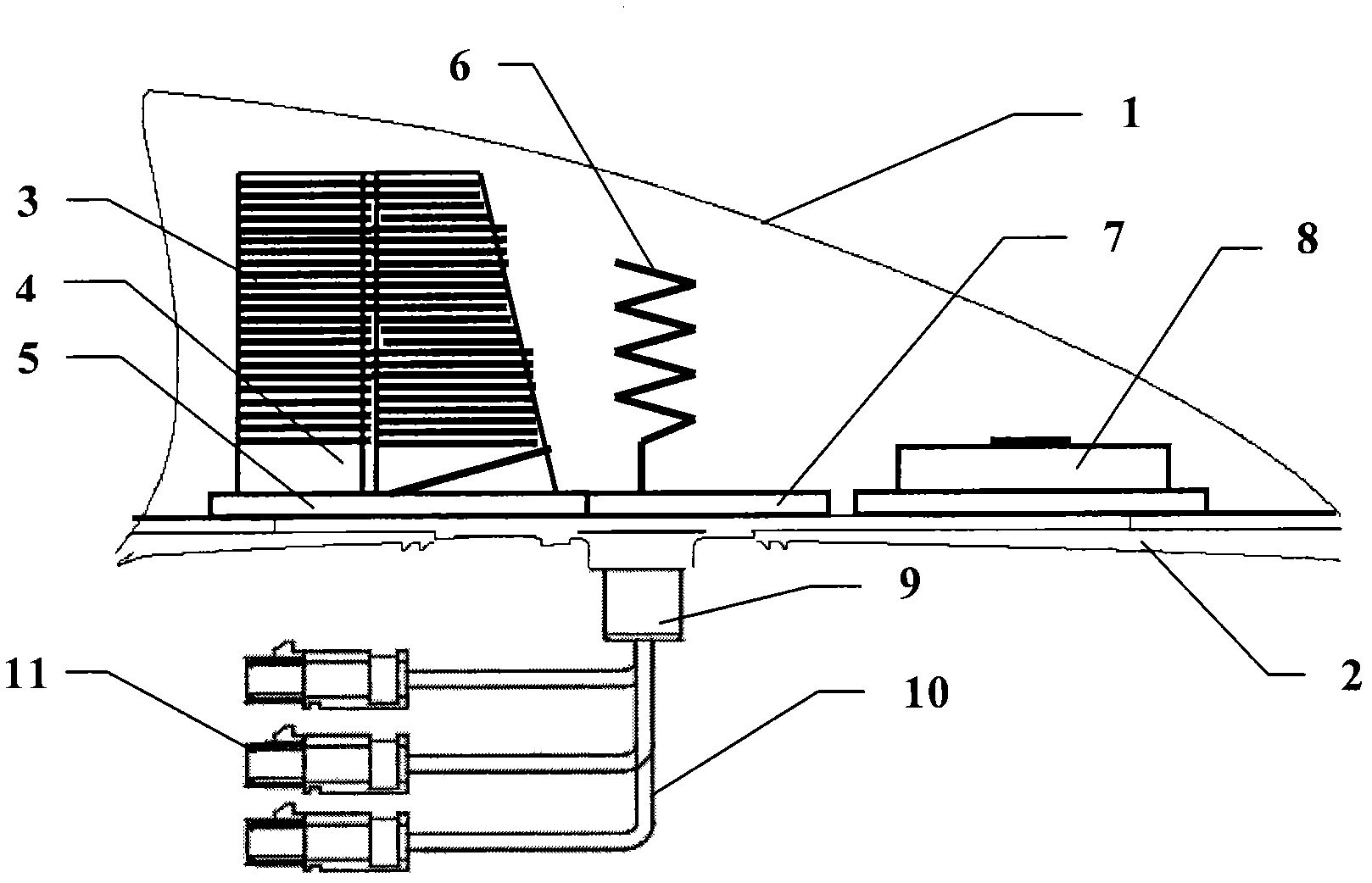 Multifunctional integrated antenna