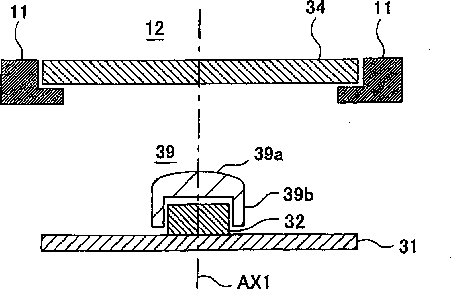 Mobile telephone device having camera and illumination device for camera