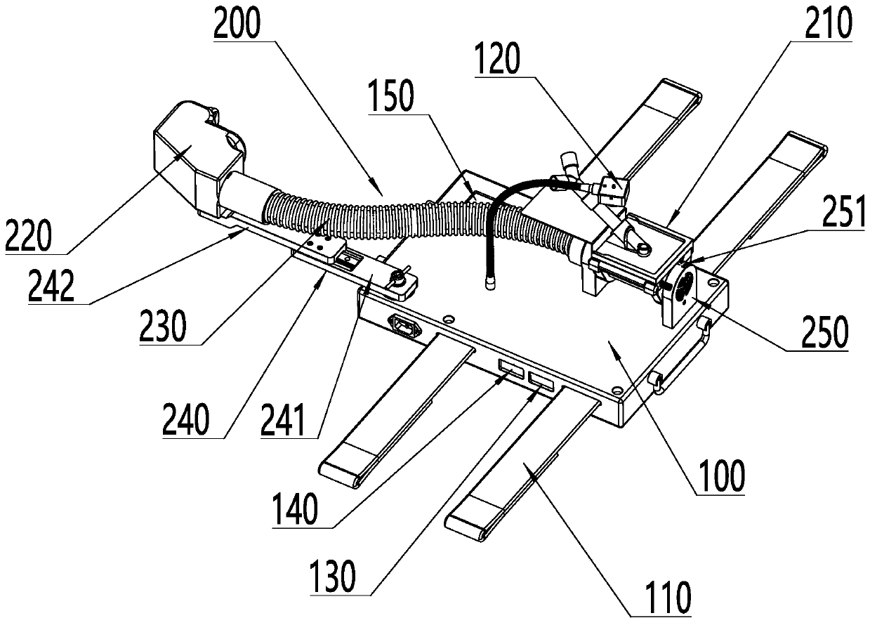 Teaching model device for simulating endoscopic simulative retrograde cholangiopancreatography