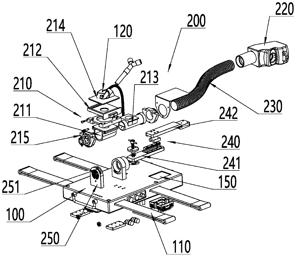 Teaching model device for simulating endoscopic simulative retrograde cholangiopancreatography