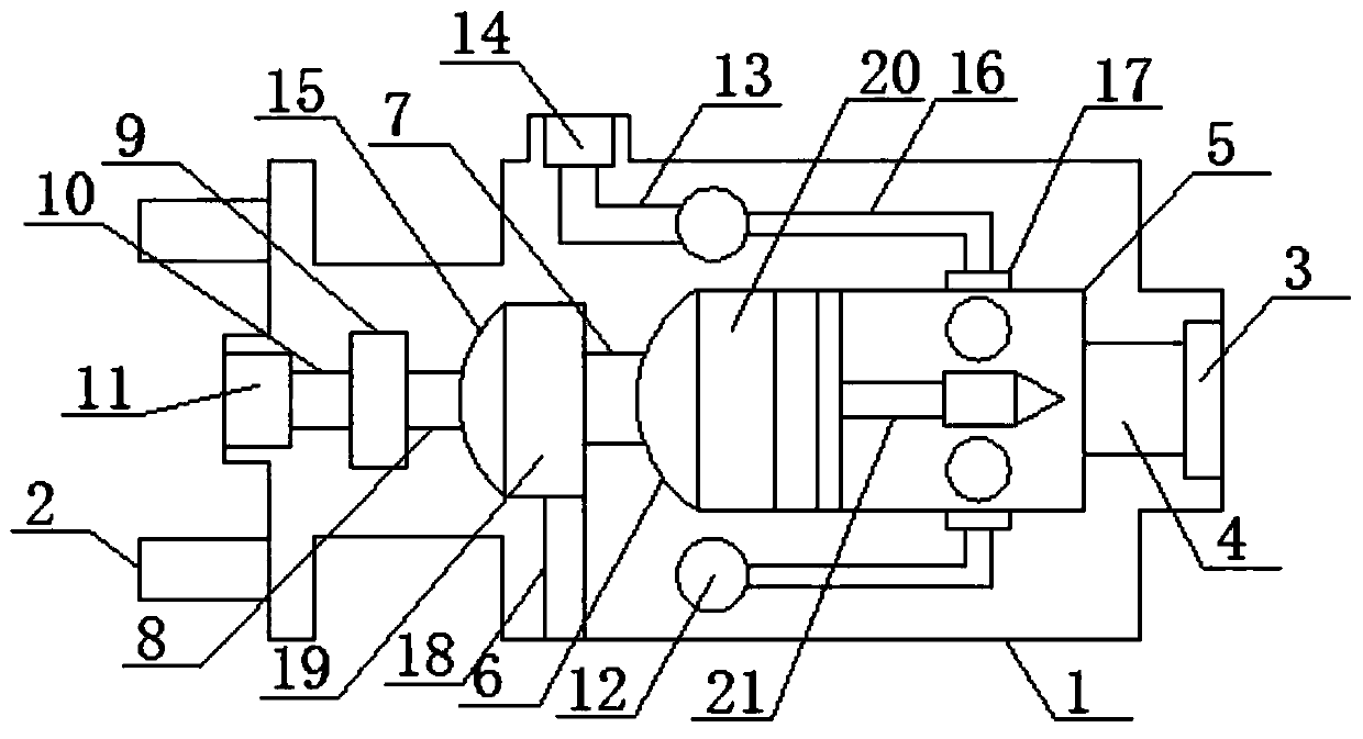 Air disinfection device for animal husbandry captive breeding pen