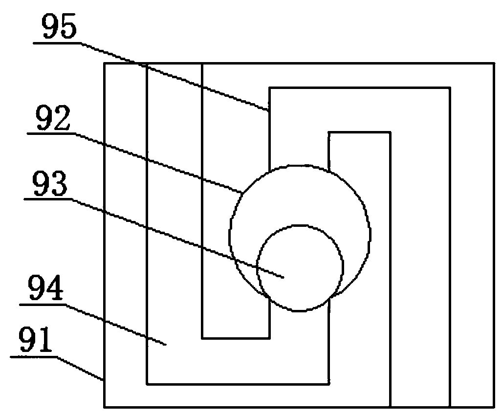 Air disinfection device for animal husbandry captive breeding pen