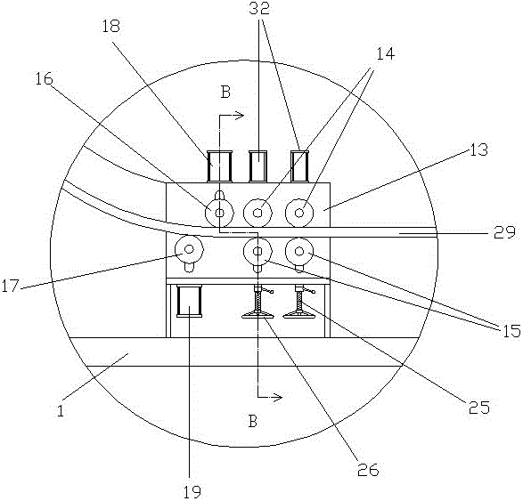 Rolled pipe blank winding and scheduling device